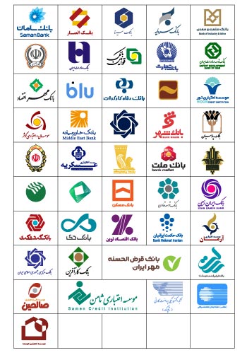 دانلود مجموعه 44 لوگو بانکهای ایران